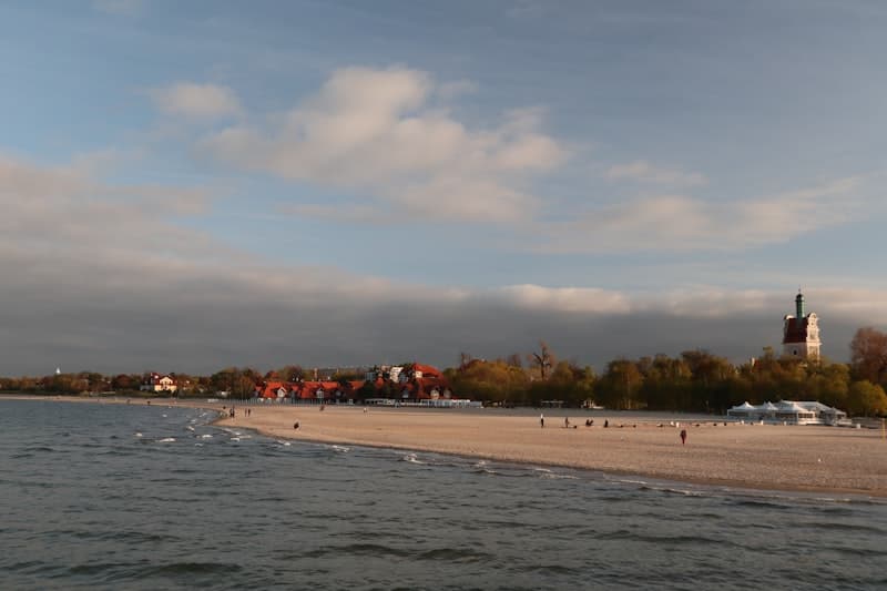 Leuchtturm in Nowy Port, Danzig